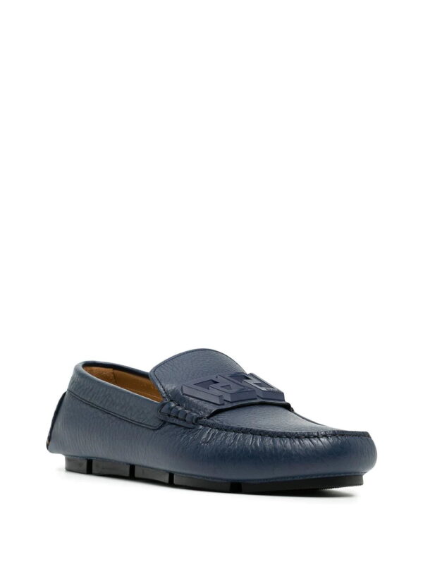 Versace  slip-on leather loafers - Image 2