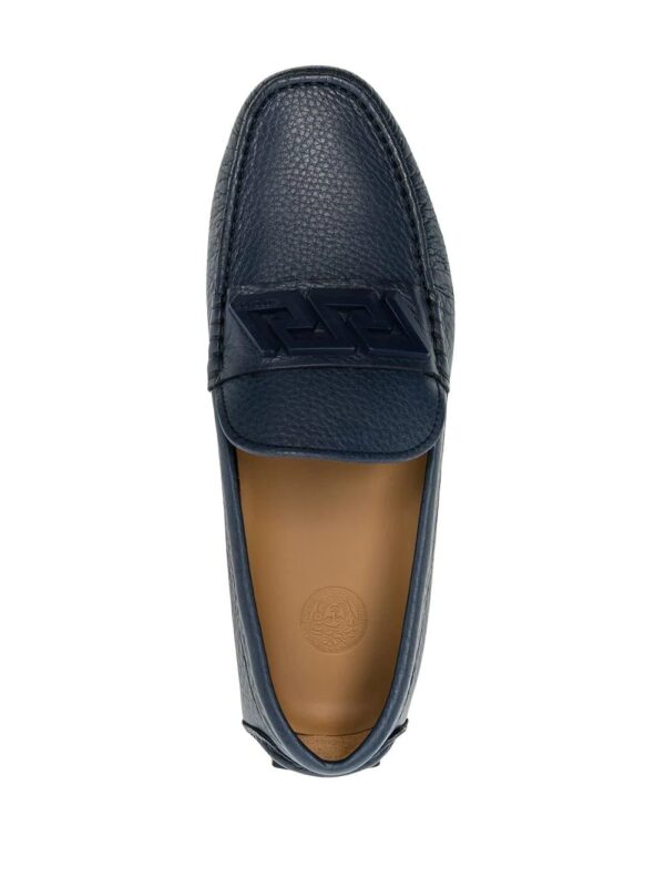 Versace  slip-on leather loafers - Image 4