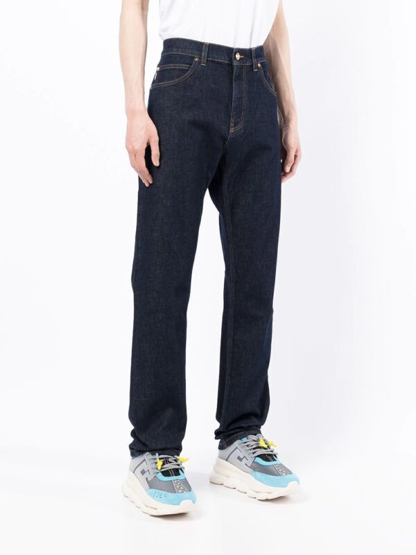 Versace  high-rise straight-leg jeans - Image 3