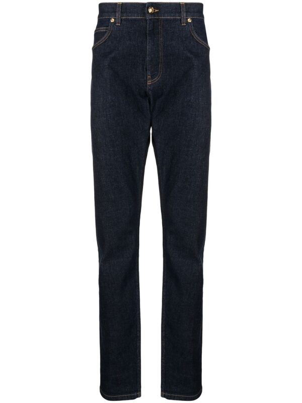 Versace  high-rise straight-leg jeans