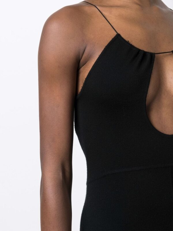 Saint Laurent cut-out open-back dress - Image 4