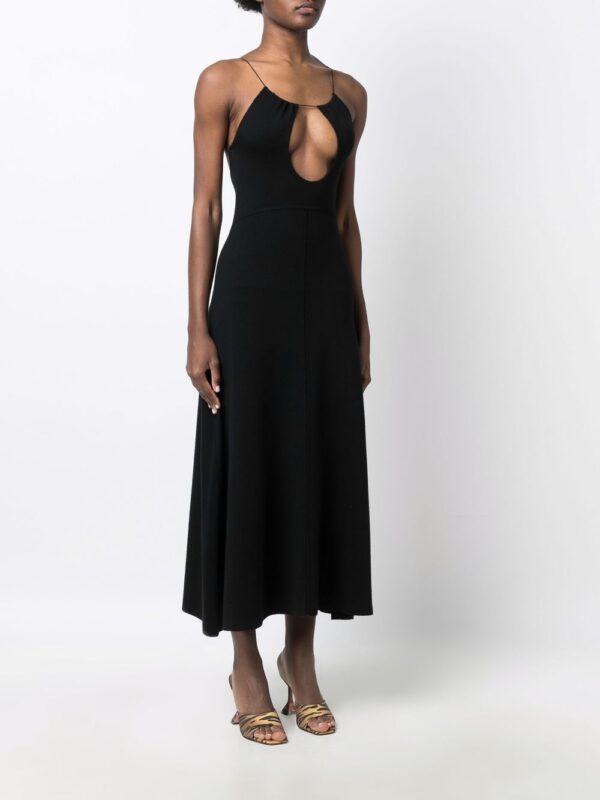Saint Laurent cut-out open-back dress - Image 3