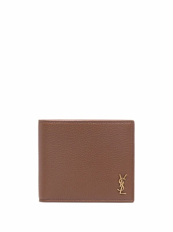 Saint Laurent  logo-detail leather wallet
