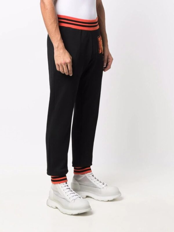 Moschino  flocked bear logo trackpants - Image 3