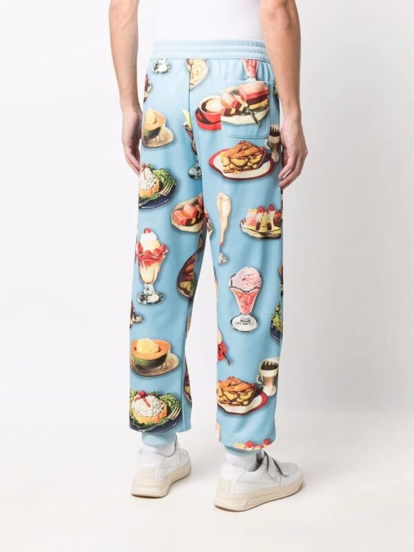Moschino  graphic print track pants - Image 3