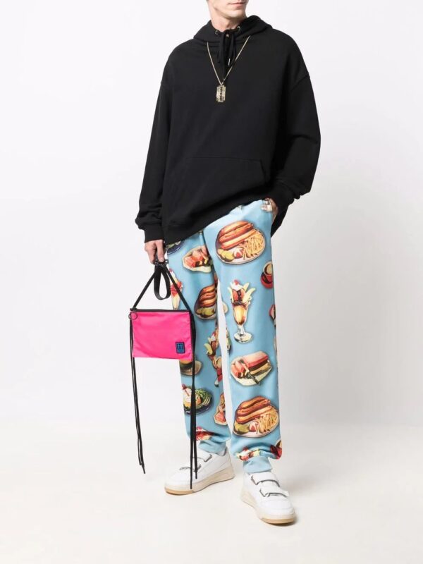 Moschino  graphic print track pants - Image 2