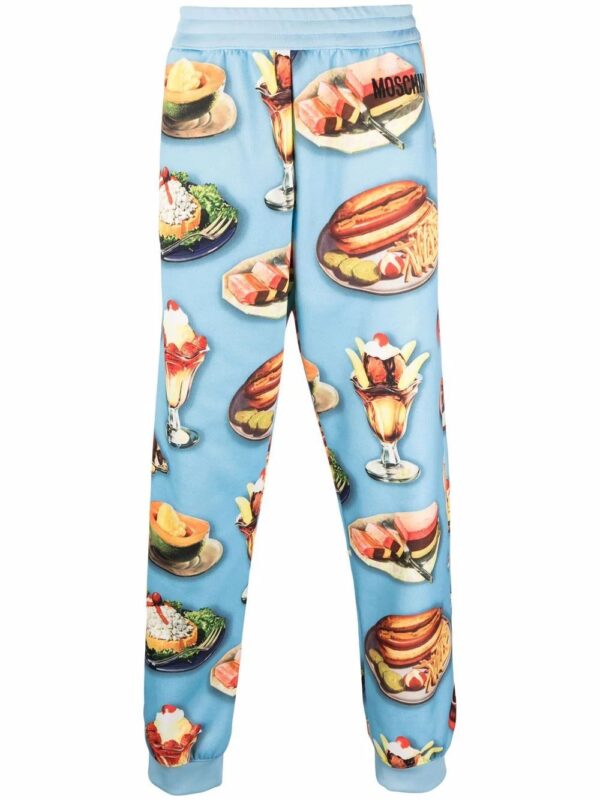 Moschino  graphic print track pants