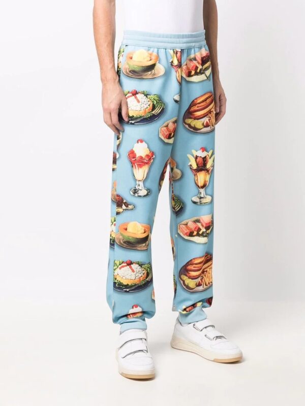 Moschino  graphic print track pants - Image 2