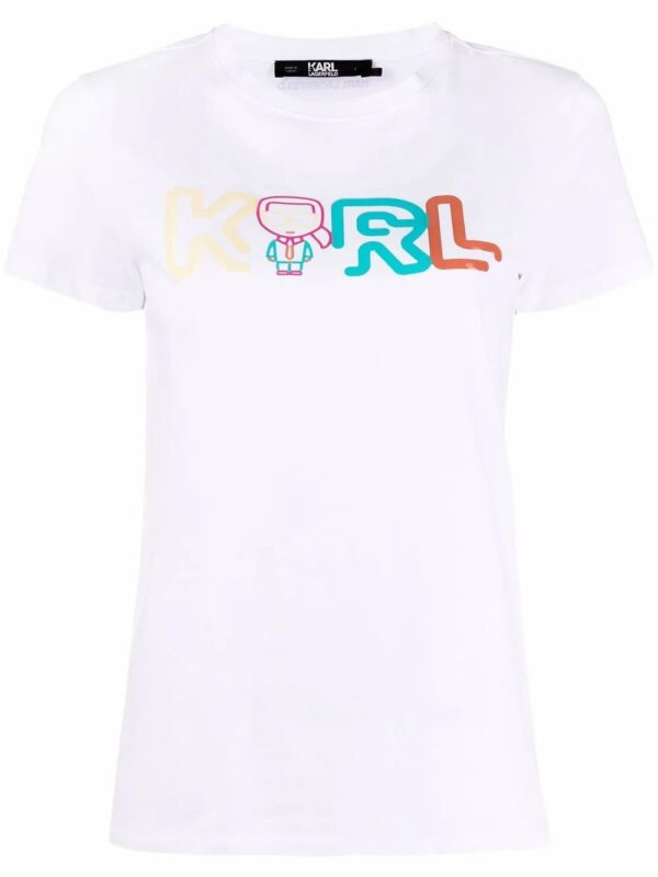 Karl Lagerfeld  Jelly Karl logo-printed T-shirt