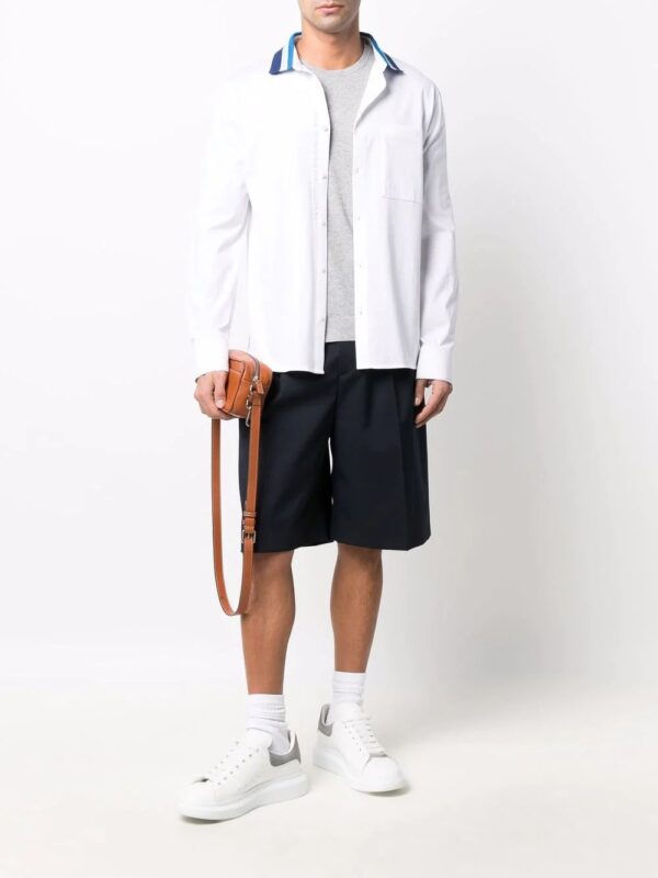 Karl Lagerfeld  stripe-knit jersey shirt - Image 2
