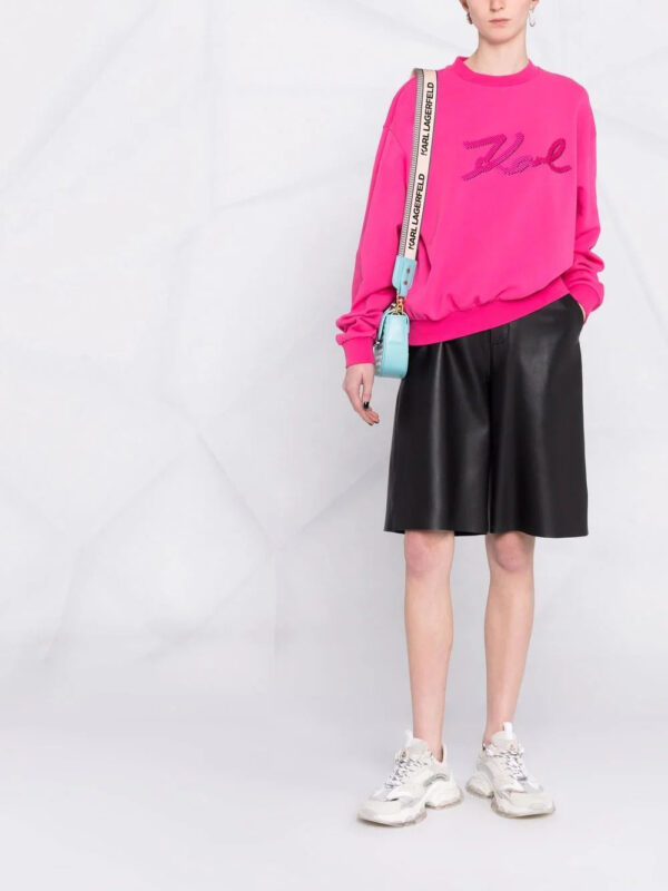 Karl Lagerfeld  logo-embroidered sweatshirt - Image 2
