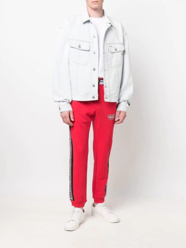 Diesel  logo-patch performance track pants - Image 2