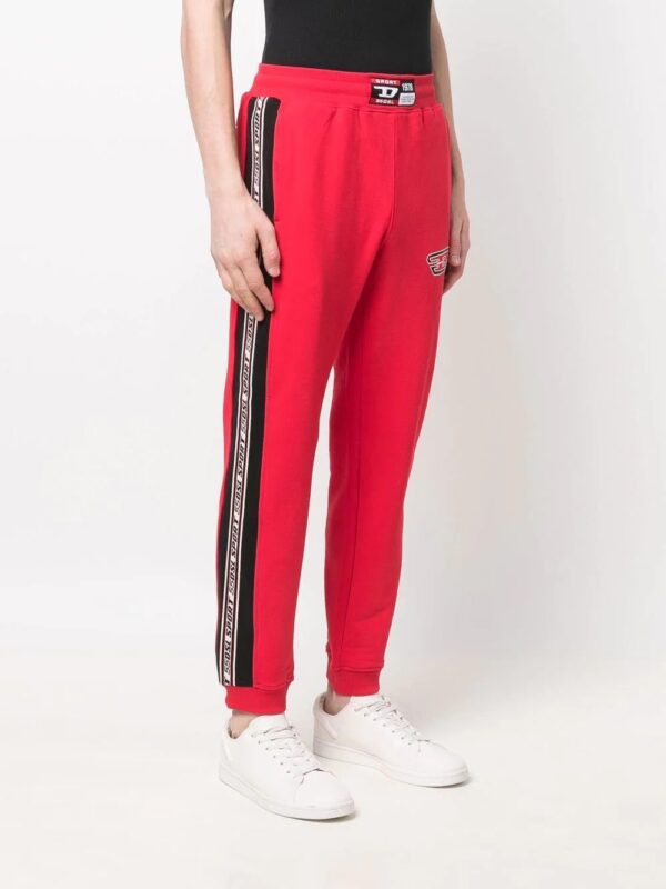Diesel  logo-patch performance track pants - Image 3