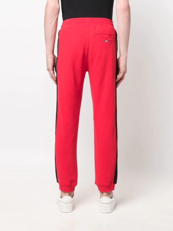 Diesel  logo-patch performance track pants - Image 4