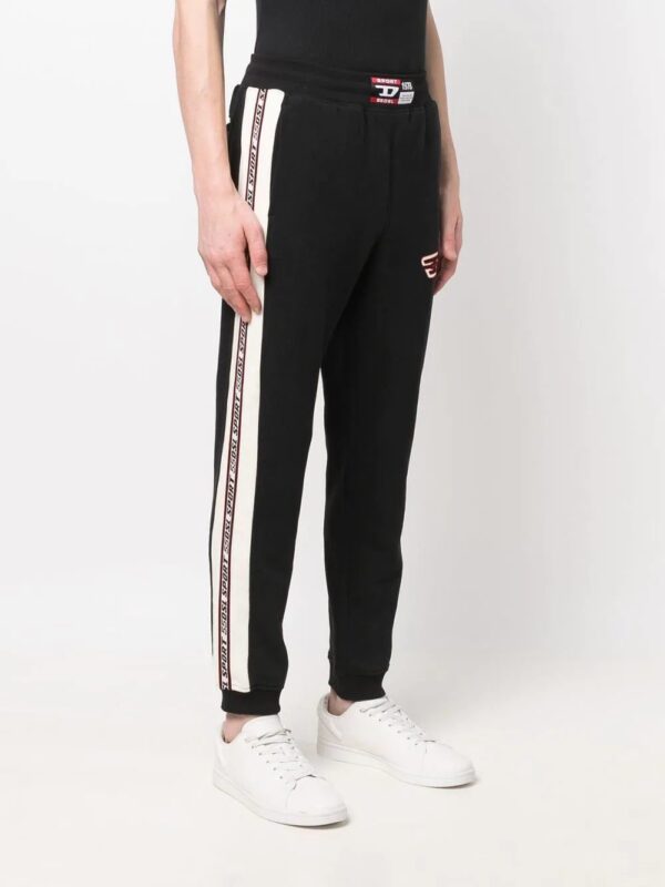 Diesel  logo-patch performance track pants - Image 3