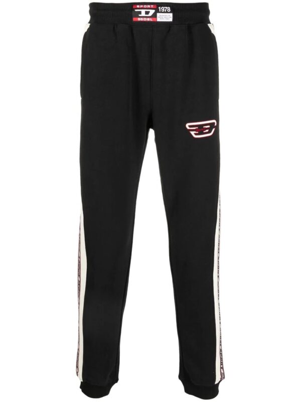 Diesel  logo-patch performance track pants