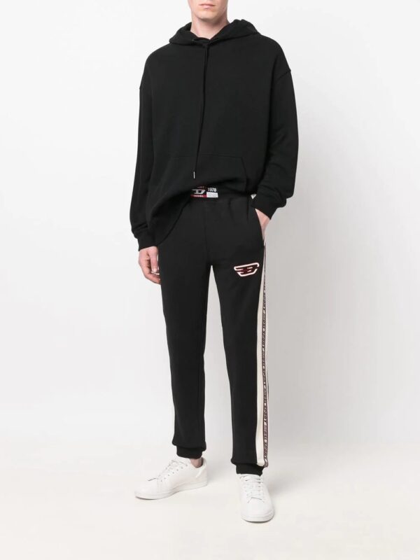 Diesel  logo-patch performance track pants - Image 2