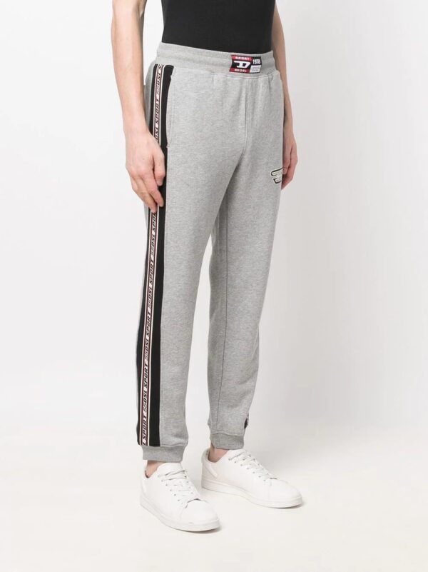 Diesel  logo-patch performance track pants - Image 3