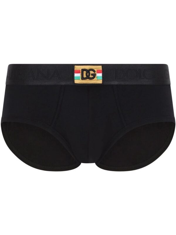 Dolce & Gabbana  logo-waistband cotton briefs