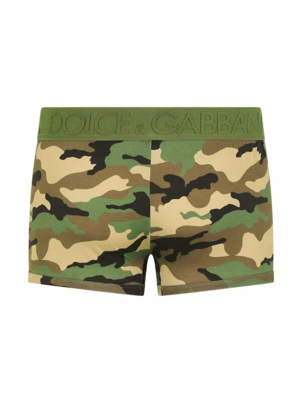 Dolce & Gabbana  camouflage logo-waistband boxers - Image 3