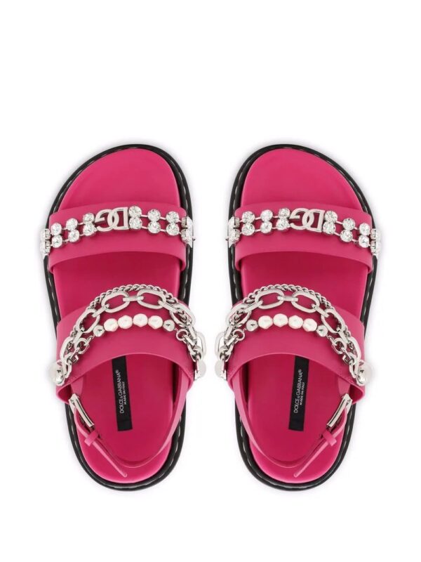Dolce & Gabbana  embellished strap sandals - Image 4