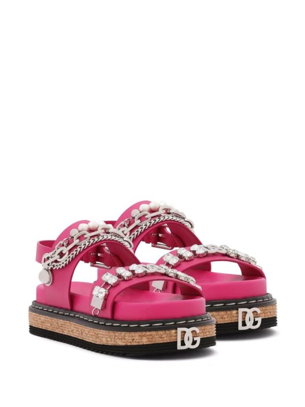 Dolce & Gabbana  embellished strap sandals - Image 2