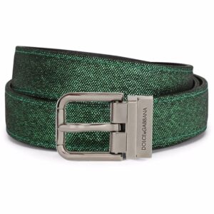Dolce & gabbana  metallic buckle belt