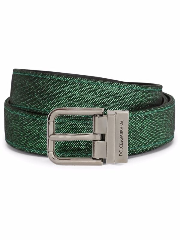 Dolce & gabbana  metallic buckle belt