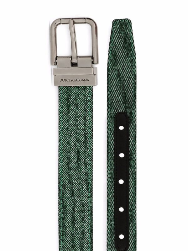 Dolce & gabbana  metallic buckle belt - Image 2