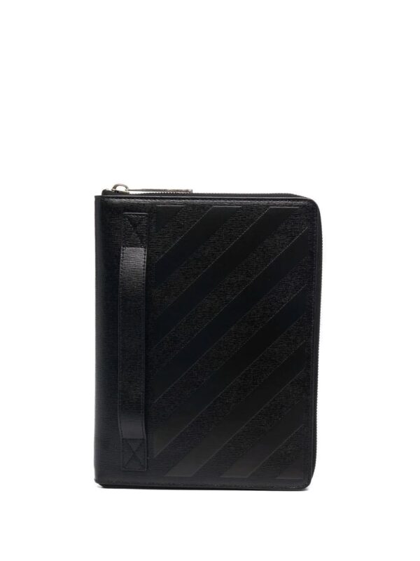 Off-White  Diagonals-embossed wallet - Image 2