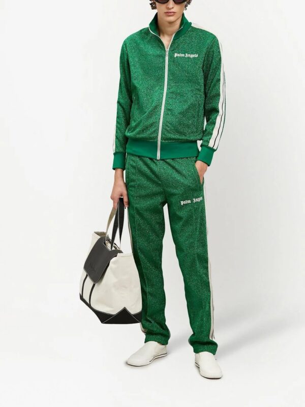 Palm Angels  glitter lurex track jacket - Image 2