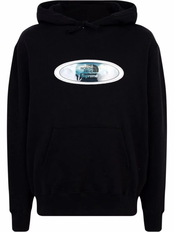 Supreme  x The North Face Lenticular Mountain hoodie
