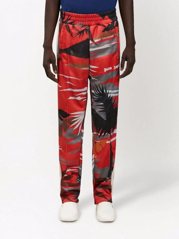 Palm Angels  Hawaii-print track pants - Image 3
