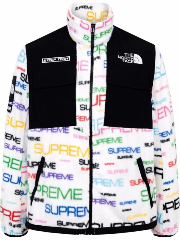 Supreme  x The North Face Steep tech fleece jacket