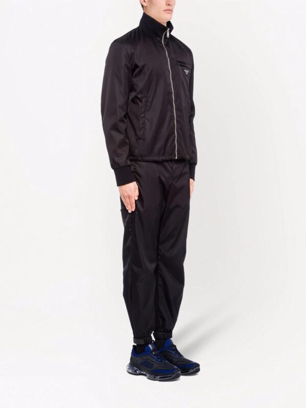 Prada  Re-Nylon logo-plaque jacket - Image 3