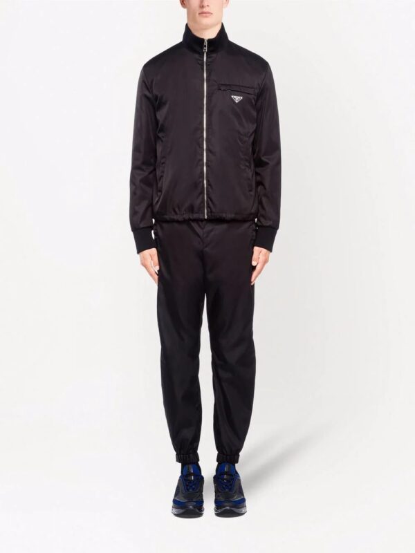 Prada  Re-Nylon logo-plaque jacket - Image 2