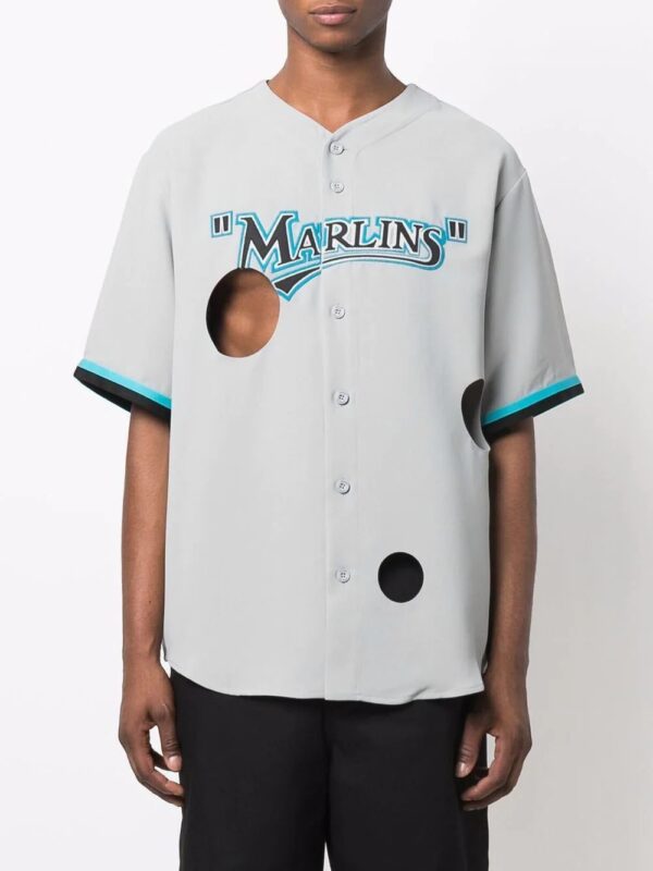 Off-White  Miami Marlins cut-out shirt - Image 3