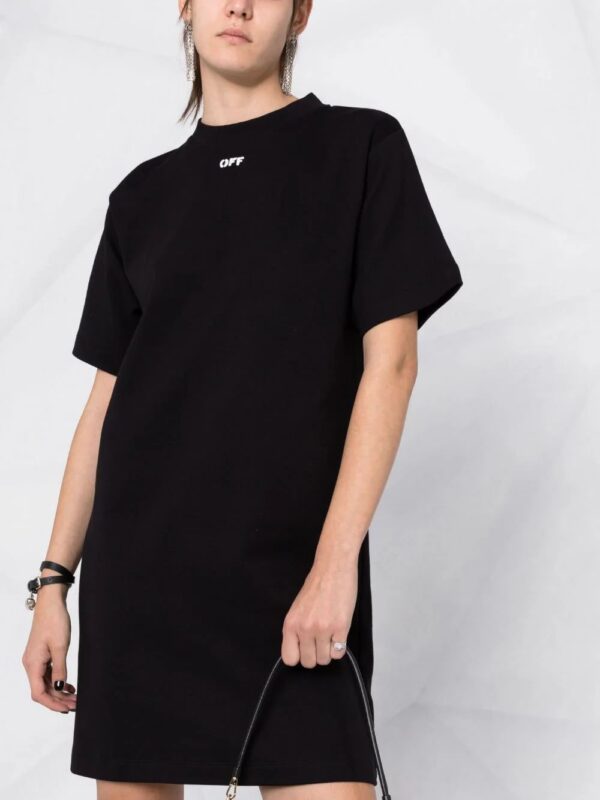 Off-White  Off-Stamp T-shirt dress - Image 3