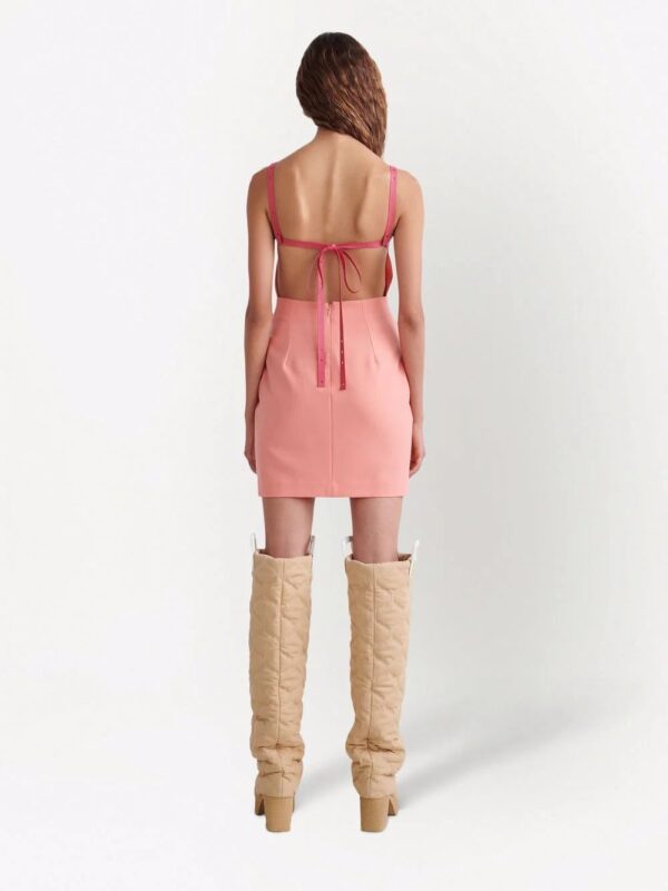 Off-White  Laces Light mini dress - Image 4