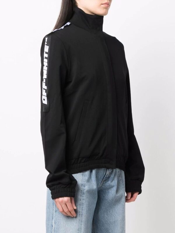 Off-White  logo-tape track jacket - Image 3