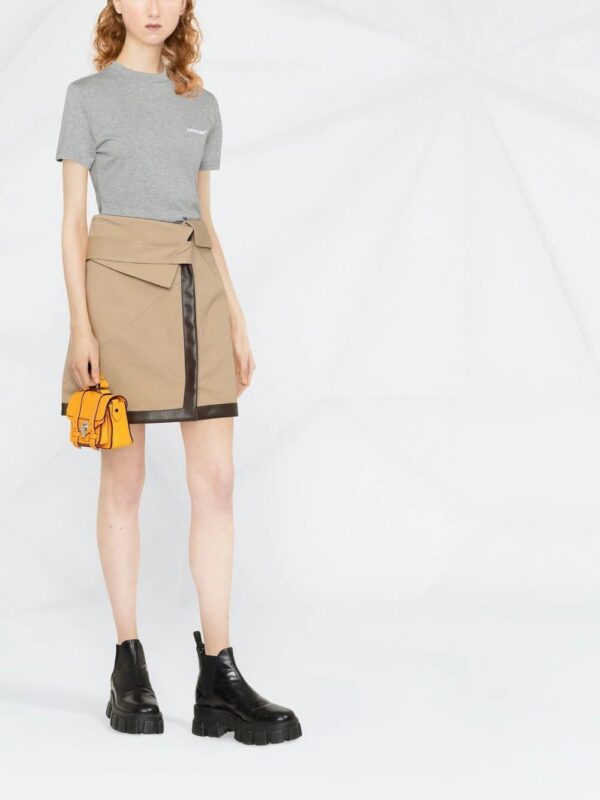 Off-White  Helvetica logo-print T-shirt - Image 2