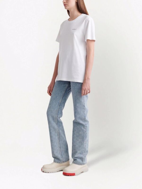Off-White  Floral-Arrows cotton T-shirt - Image 2