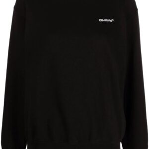 Off-White  Diag-stripe print sweatshirt