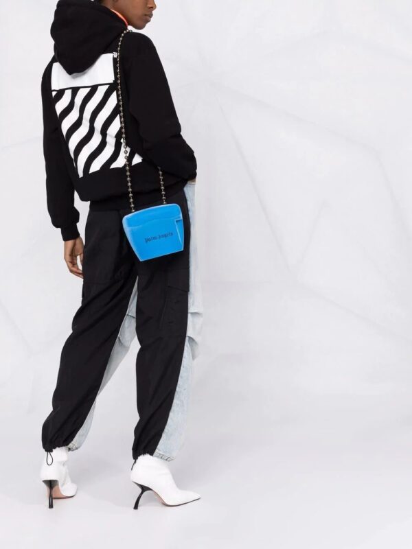 Off-White  logo-print Diag hoodie - Image 4