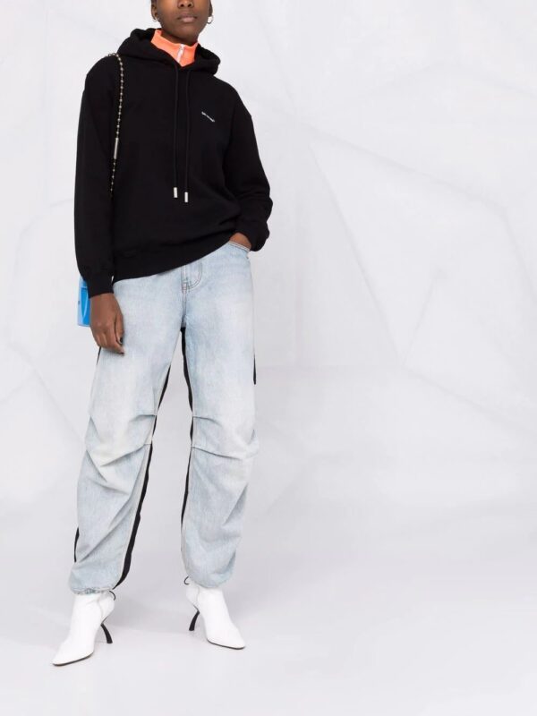 Off-White  logo-print Diag hoodie - Image 2