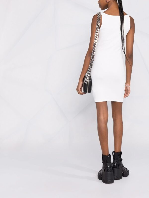 Off-White Off-Stamp ribbed dress - Image 4