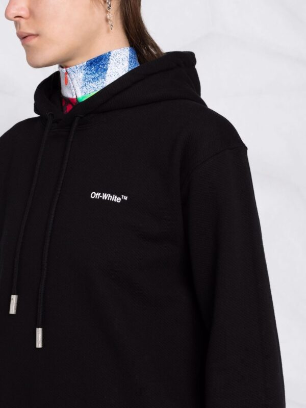 Off-White Diag-stripe print sweatshirt dress - Image 5