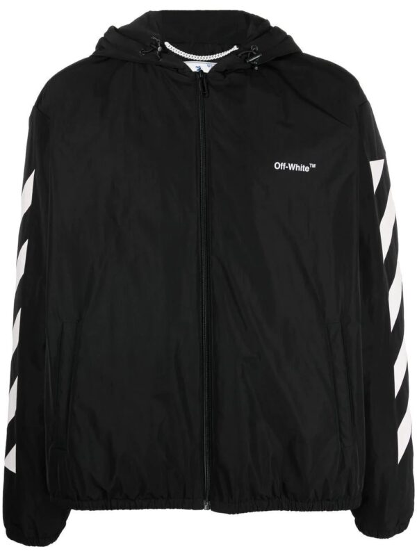 Off-White  Diag logo-print windbreaker