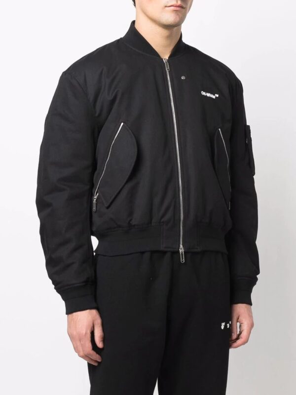 Off-White  Diag-print bomber jacket - Image 4