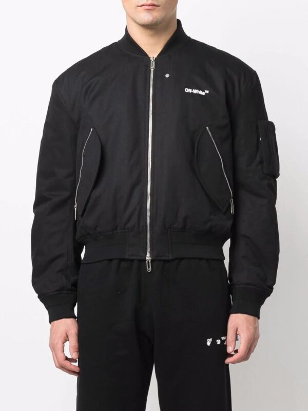 Off-White  Diag-print bomber jacket - Image 3